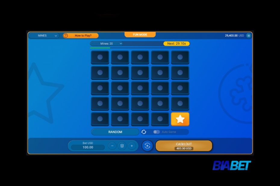 ازی ماینز (Mines) در کازینو آنلاین